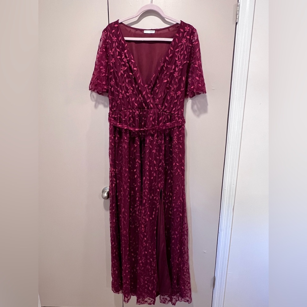 Baltic Born Marseille Magenta Lace Dress